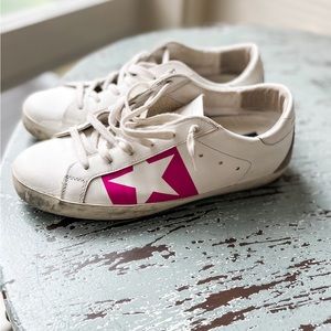 Golden Goose SuperStar exclusive breast cancer sneaker -39